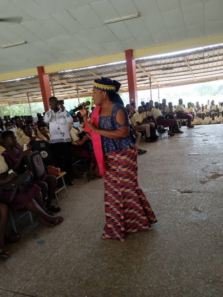Jana Foundation speaker addressing the assembly